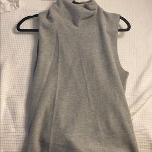 Grey turtleneck